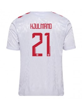 Danska Morten Hjulmand #21 Gostujuci Dres EP 2024 Kratak Rukavima Danska Morten Hjulmand #21 Gostujuci Dres EP 2024 Kratak Rukavima